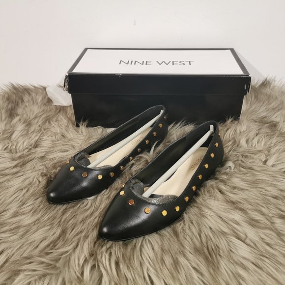 Nine West Studded Flats